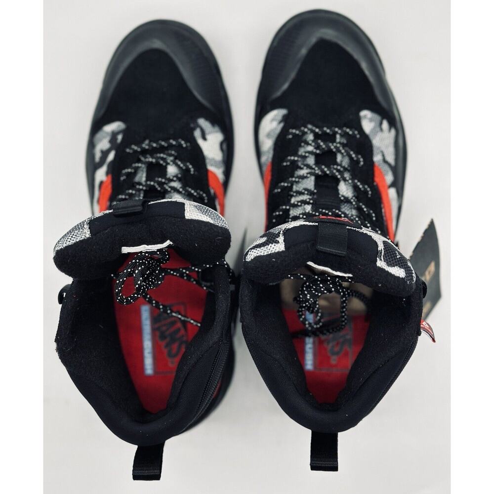 NEW Vans UltraRange Exo Hi MTE-2 Camo Black Red Primaloft 500383 Mens Size Multi - Picture 5 of 7